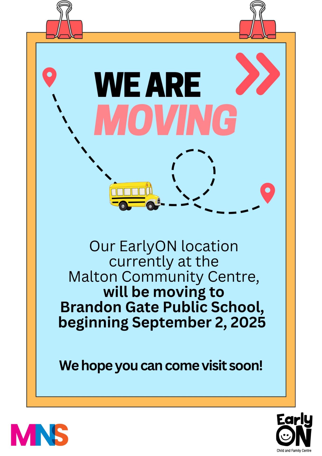 earlyon malton moving flyer