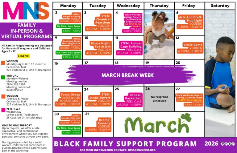 bfsp family calendar