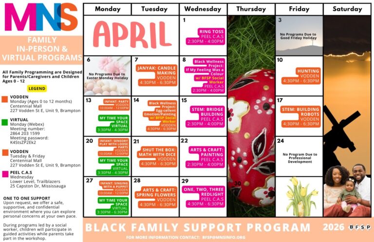 bfsp family calendar
