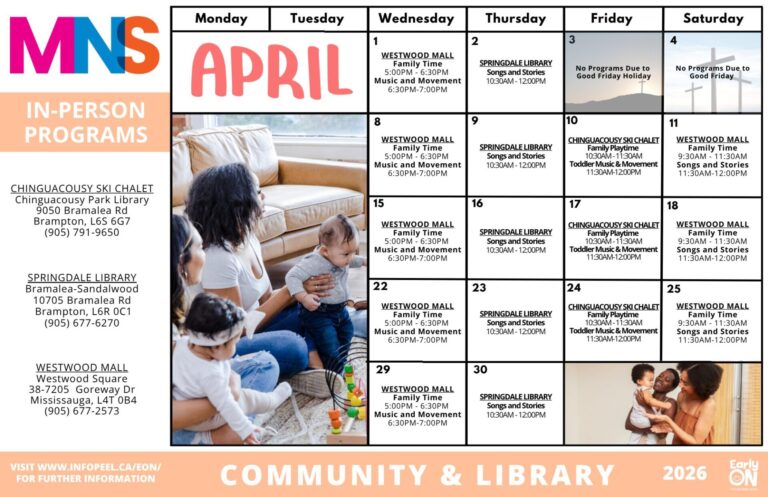 community & library calendar
