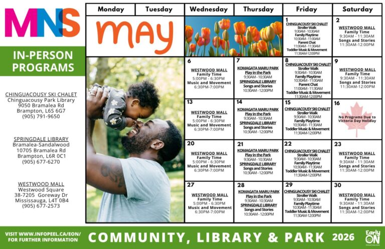 community & library calendar