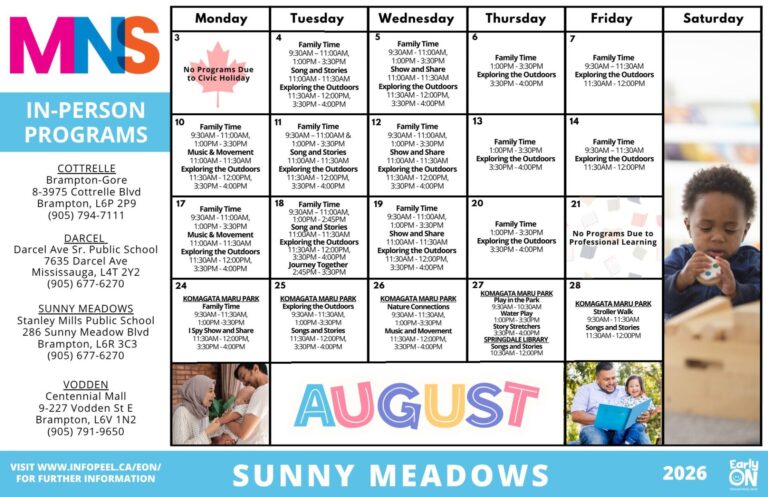 stm calendar
