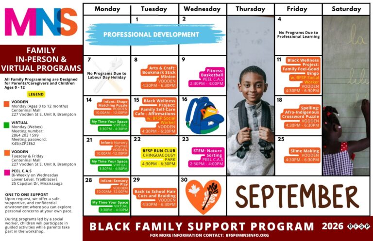bfsp family calendar
